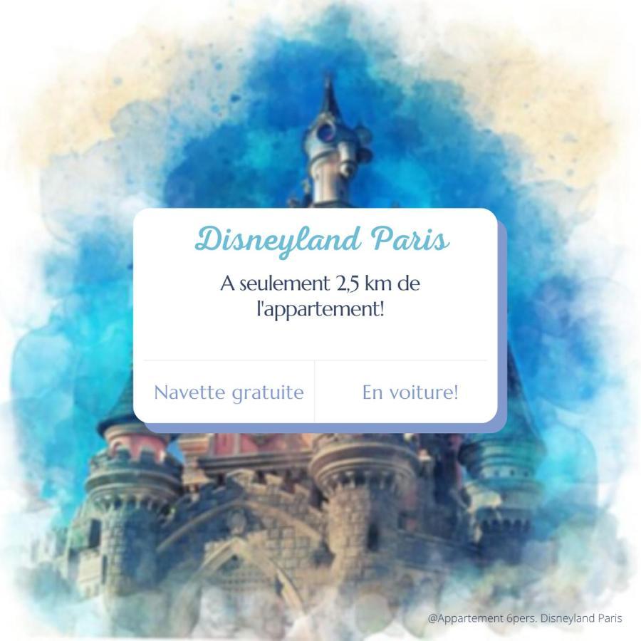 Appartement 7 Pers A Disneyland Paris Chessy Kültér fotó